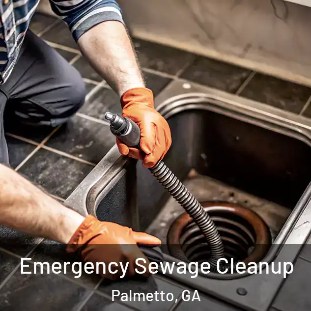  Emergency Sewage Cleanup Palmetto, GA