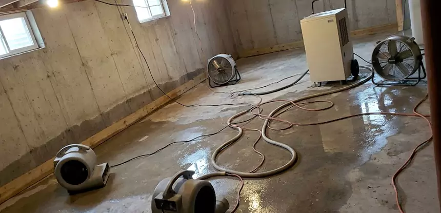Large-Scale Water Damage Cleanup in Palmetto