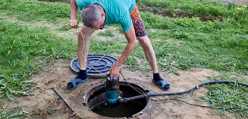 Outdoor Sewage Cleanup in Palmetto
