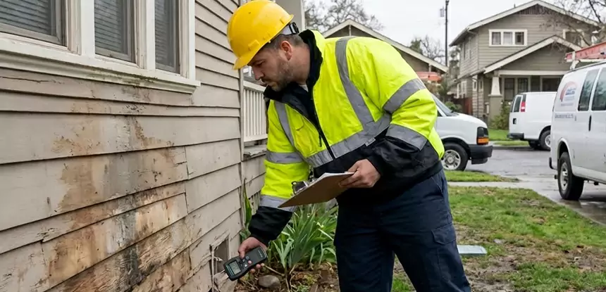Water Damage Exterior Wall Palmetto