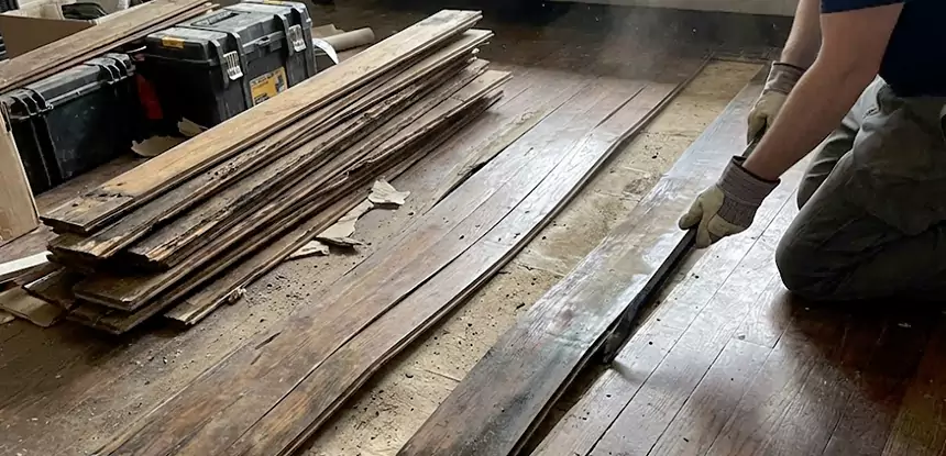 Wood Veneer Water Damage Repair Palmetto