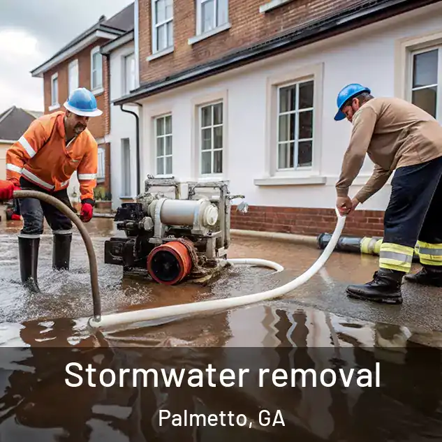 Stormwater removal Palmetto, GA
